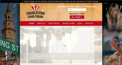 Desktop Screenshot of charlestonfoodtours.com