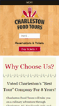 Mobile Screenshot of charlestonfoodtours.com